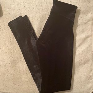 Spanx Velvet Leggings - worn once